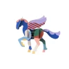 Papierskulptur 'Geflügelter Pegasus'