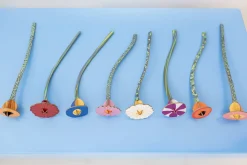 Papierskulptur 'Leuchtende Blüte'