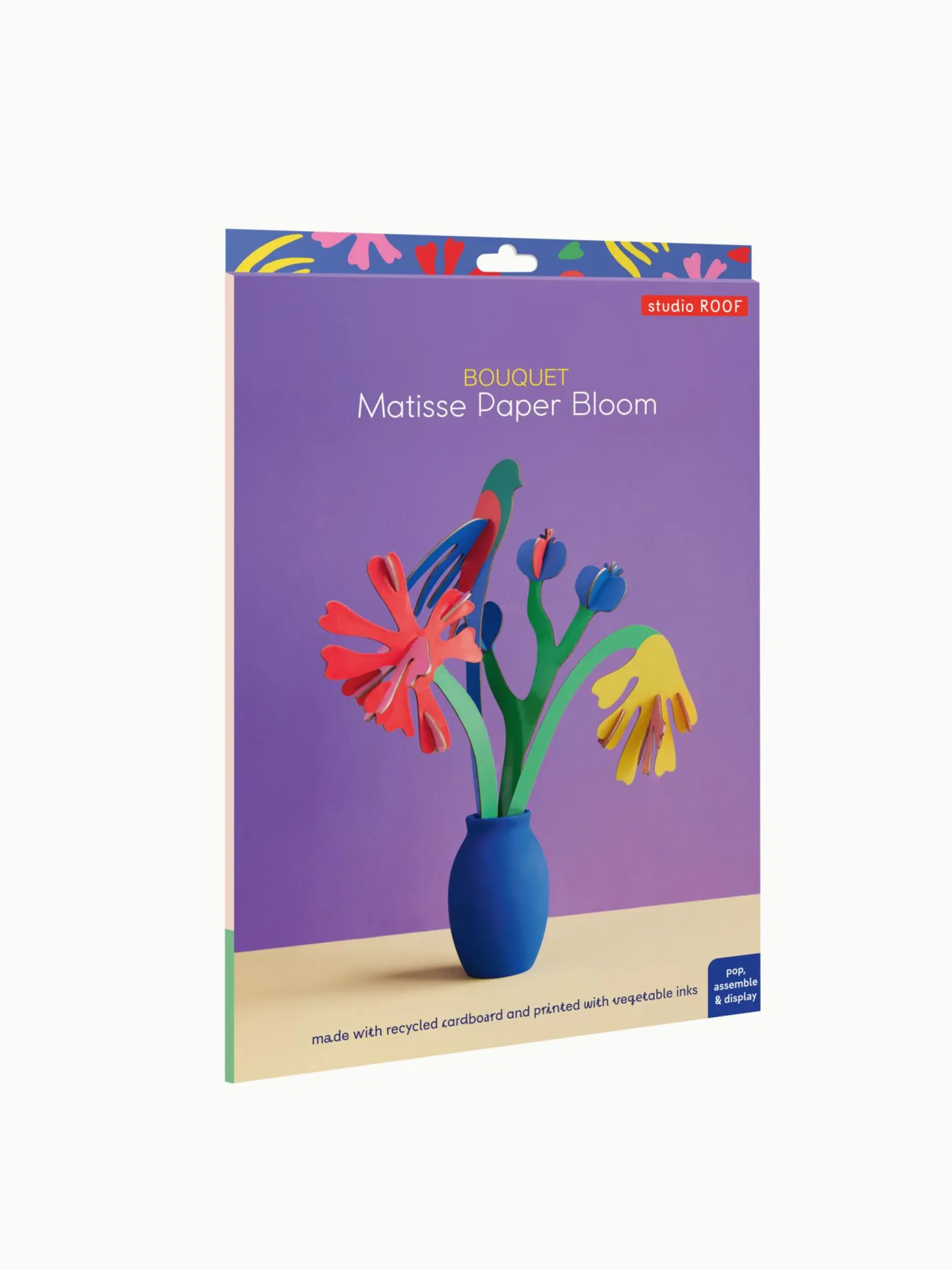 Papierskulptur 'Matisse Paper Bloom I'