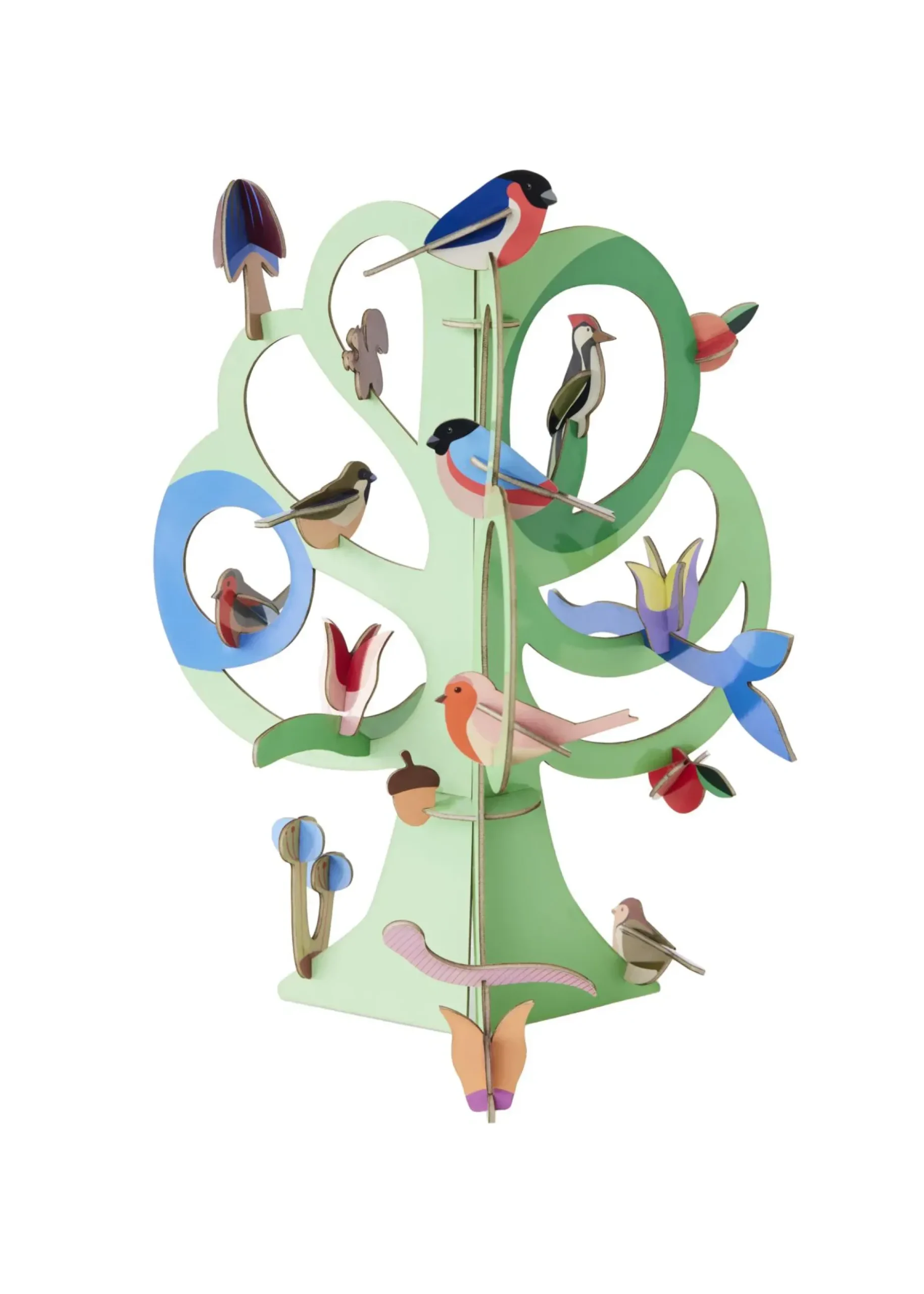Papierskulptur 'Singing Tree'