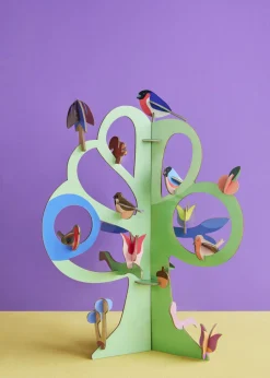 Papierskulptur 'Singing Tree'