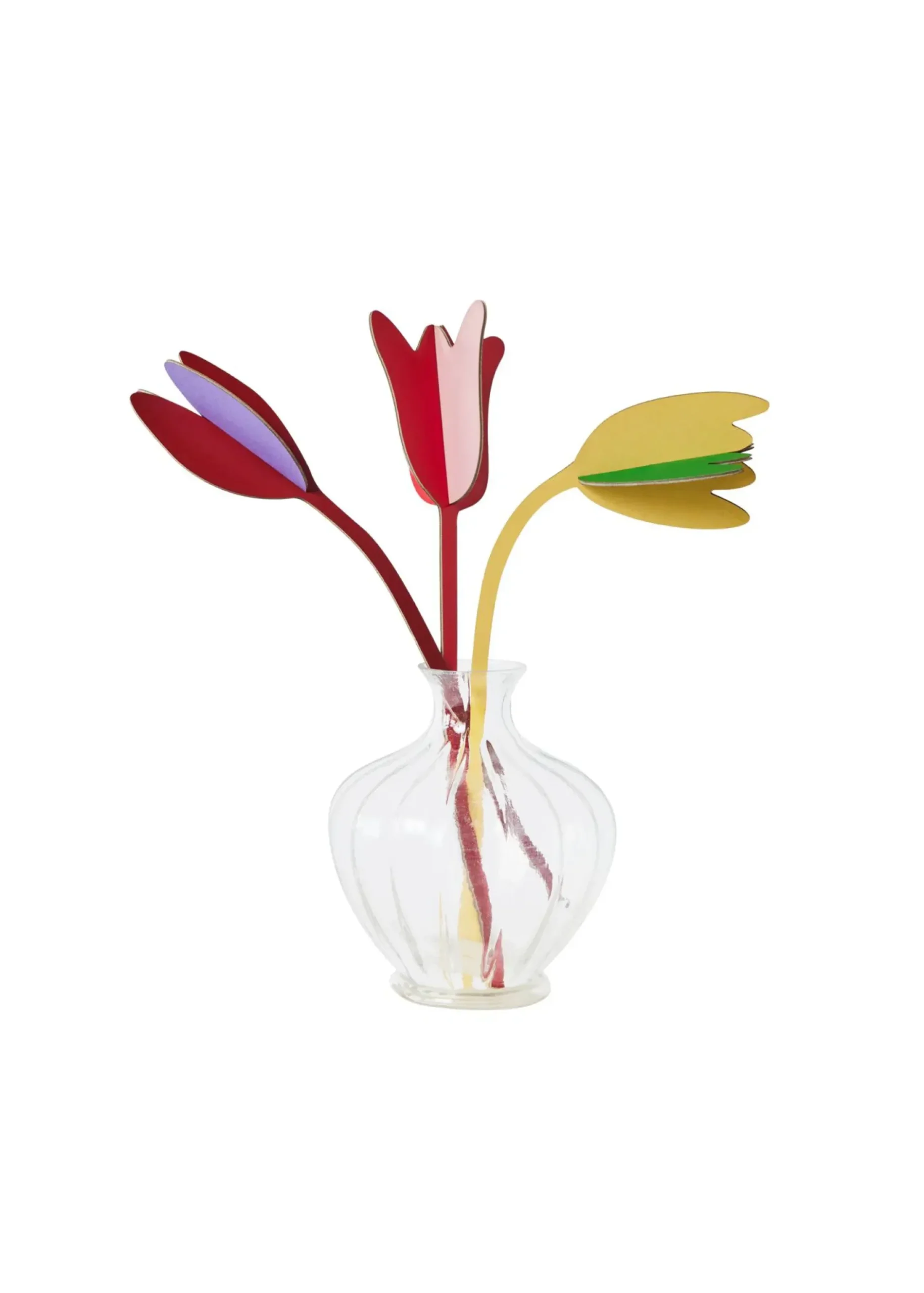 Papierskulptur 'Tulpenblumen'