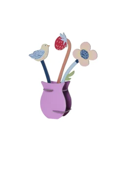 Papierskulptur 'Verspielte Blüte'