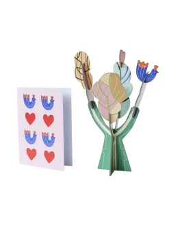 Papierskulptur 'Verspielter Baum'