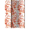 Paravent 'Coral Leaves'