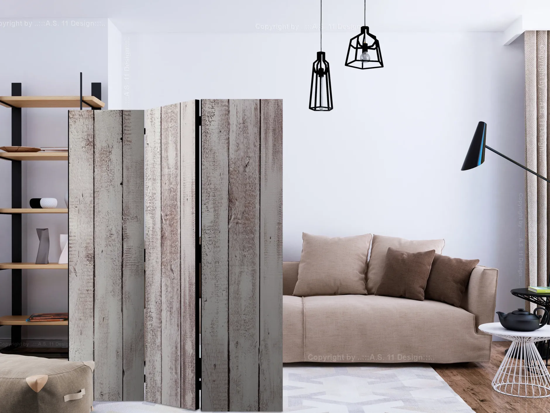 Paravent 'Exquisite Wood'