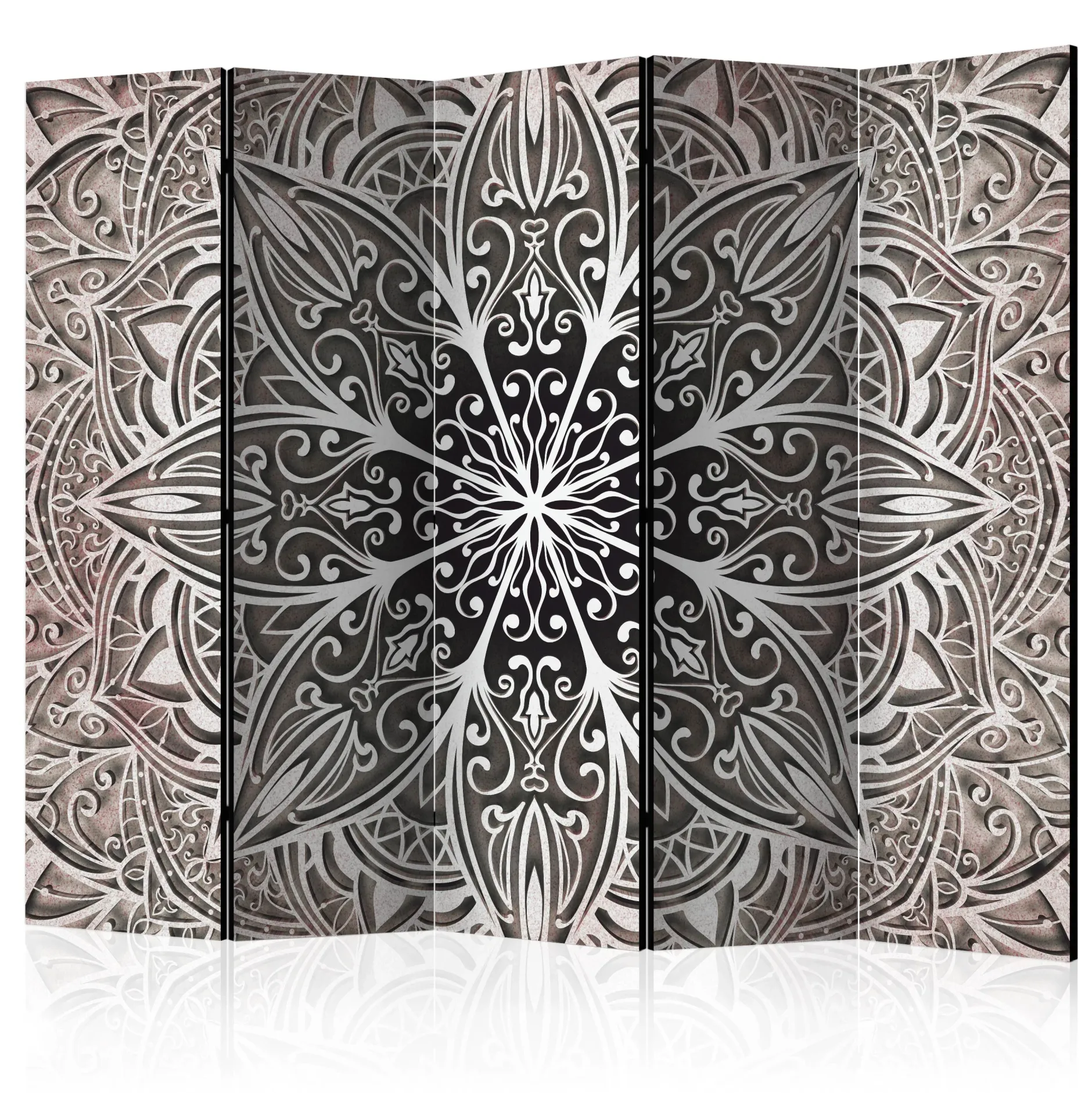 Paravent 'Feathers (Pink) II'