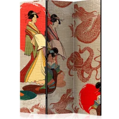 Paravent 'Geishas'