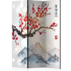 Paravent 'Mount Fuji'