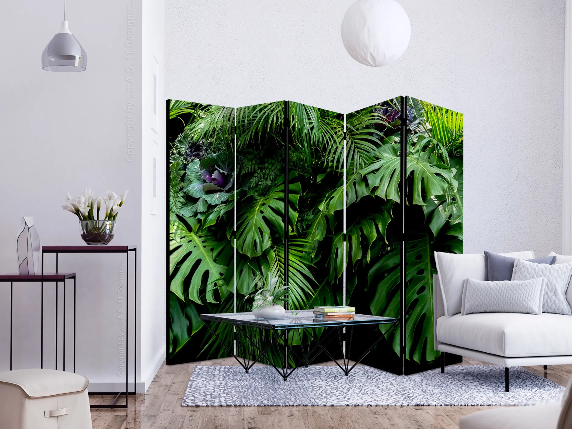 Paravent 'Rainforest II'
