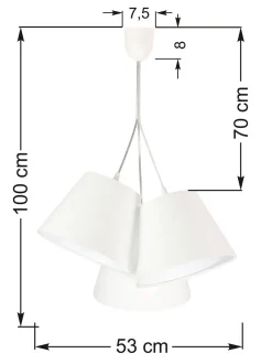 Pendelleuchte 'Bell Light Delicate 1'