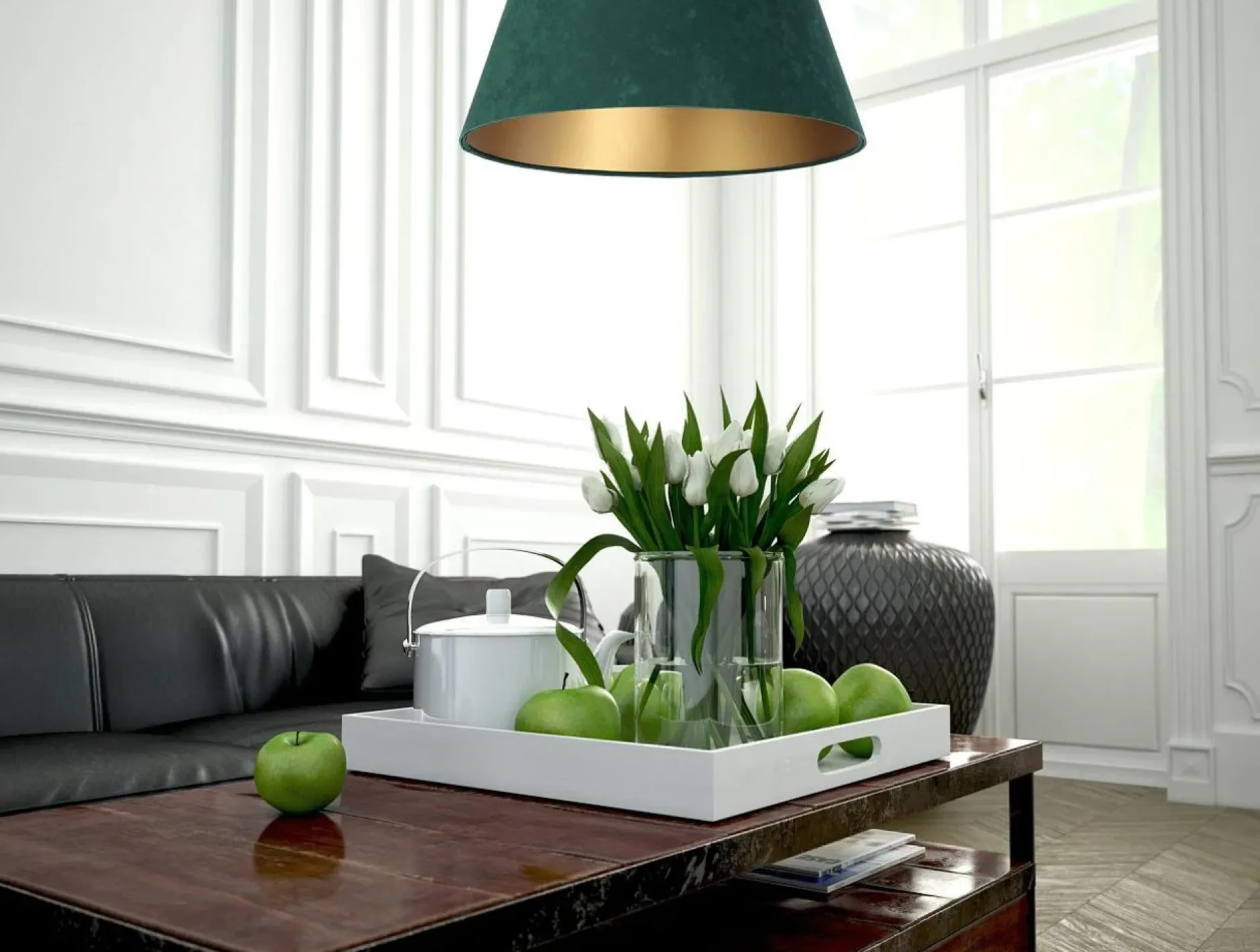 Pendelleuchte 'Big bell Elegant Cheery'