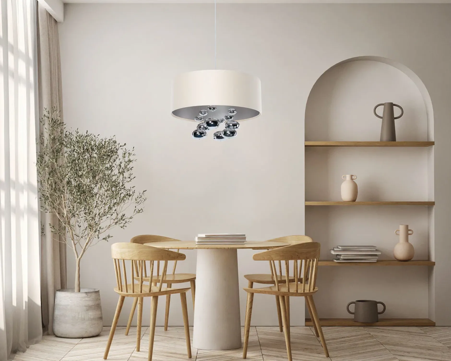 Pendelleuchte 'Bubble Light Orbica 1'