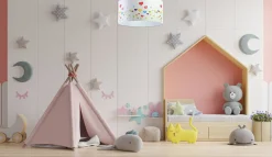Pendelleuchte 'Foto Dreamy Colorful'