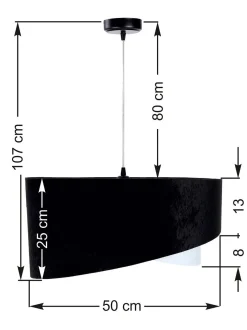 Pendelleuchte 'Galaxy Nimbus Fluid 1'