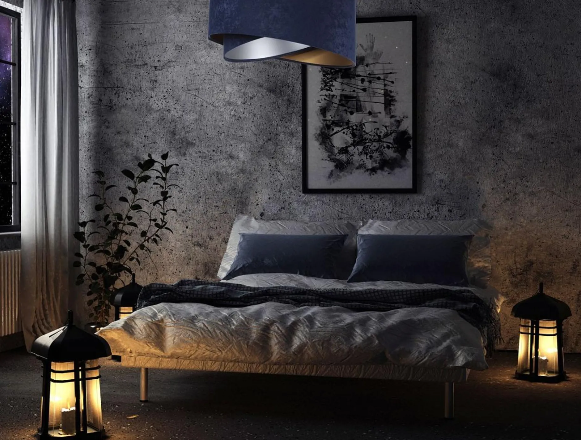 Pendelleuchte 'Galaxy Nimbus Modern'