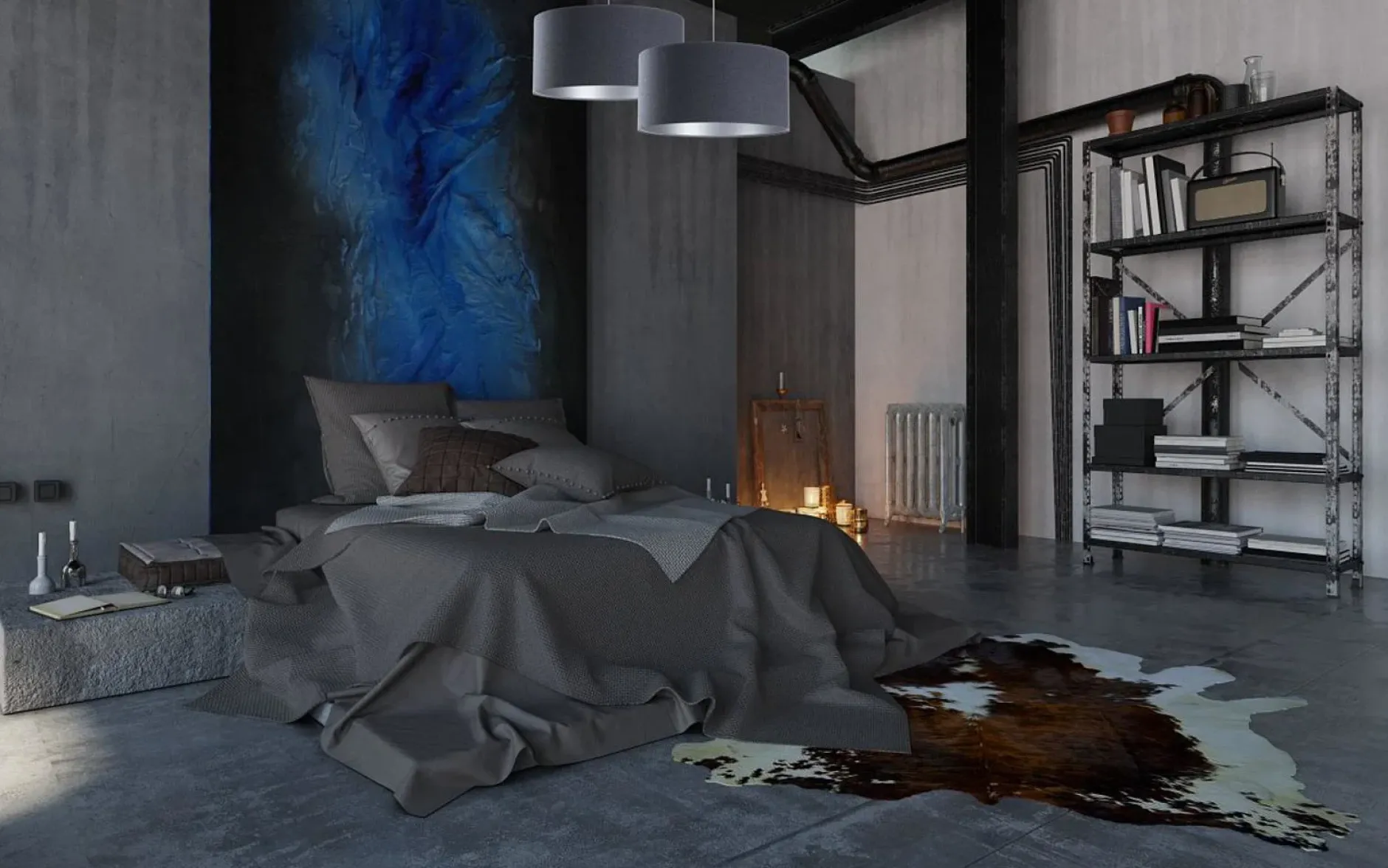 Pendelleuchte 'Glamour Cozy Elite 1'