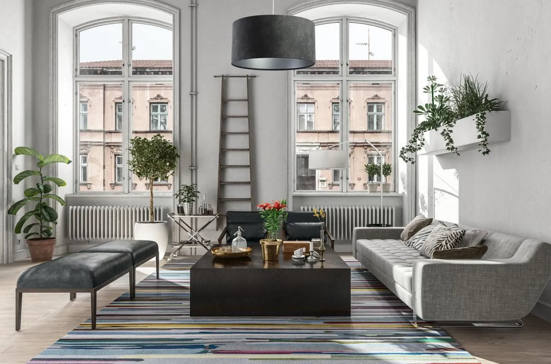 Pendelleuchte 'Glamour Cozy Jovial 1'