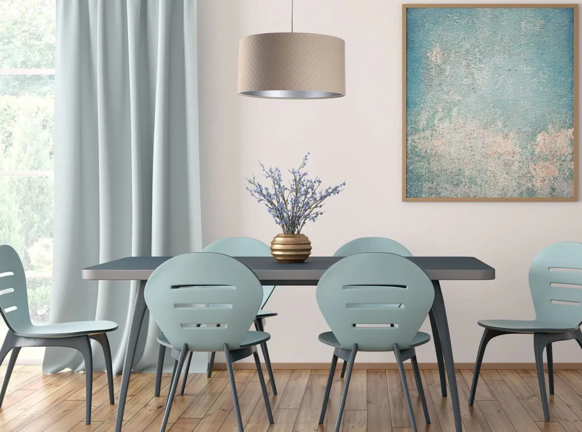 Pendelleuchte 'Glamour Cozy Noble 1'