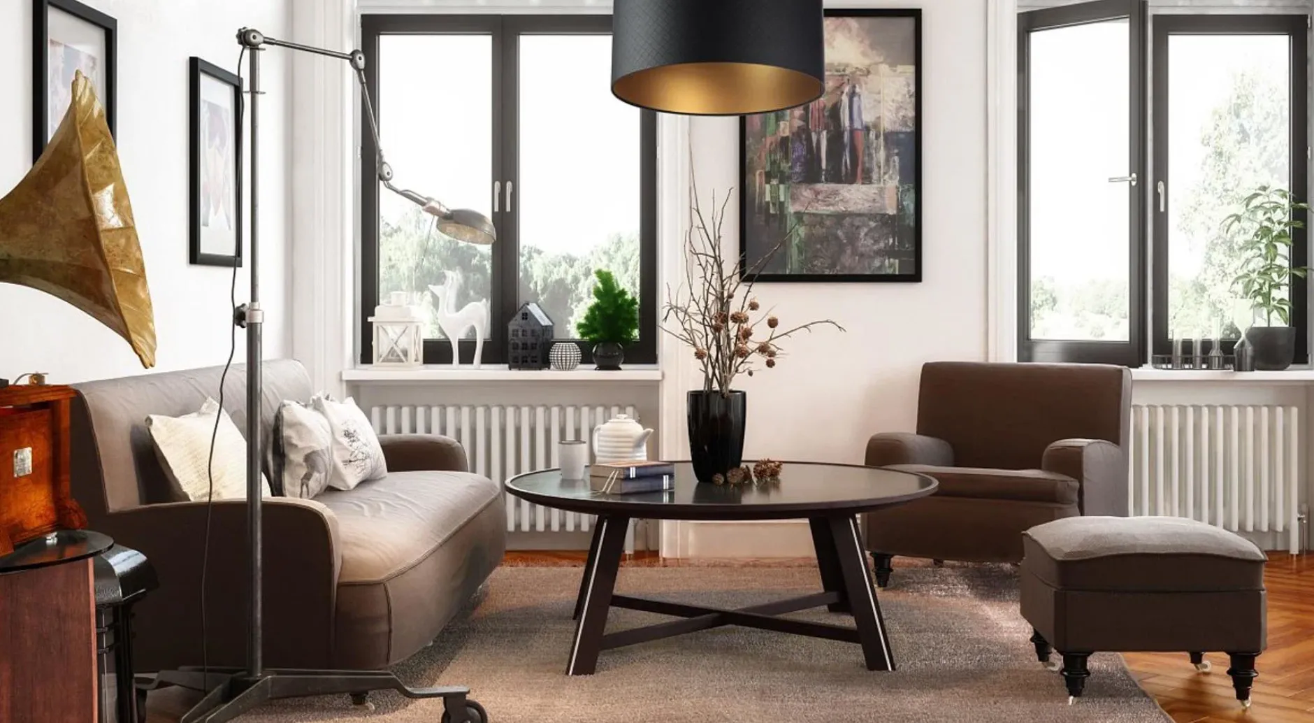 Pendelleuchte 'Glamour Cozy Precise 1'
