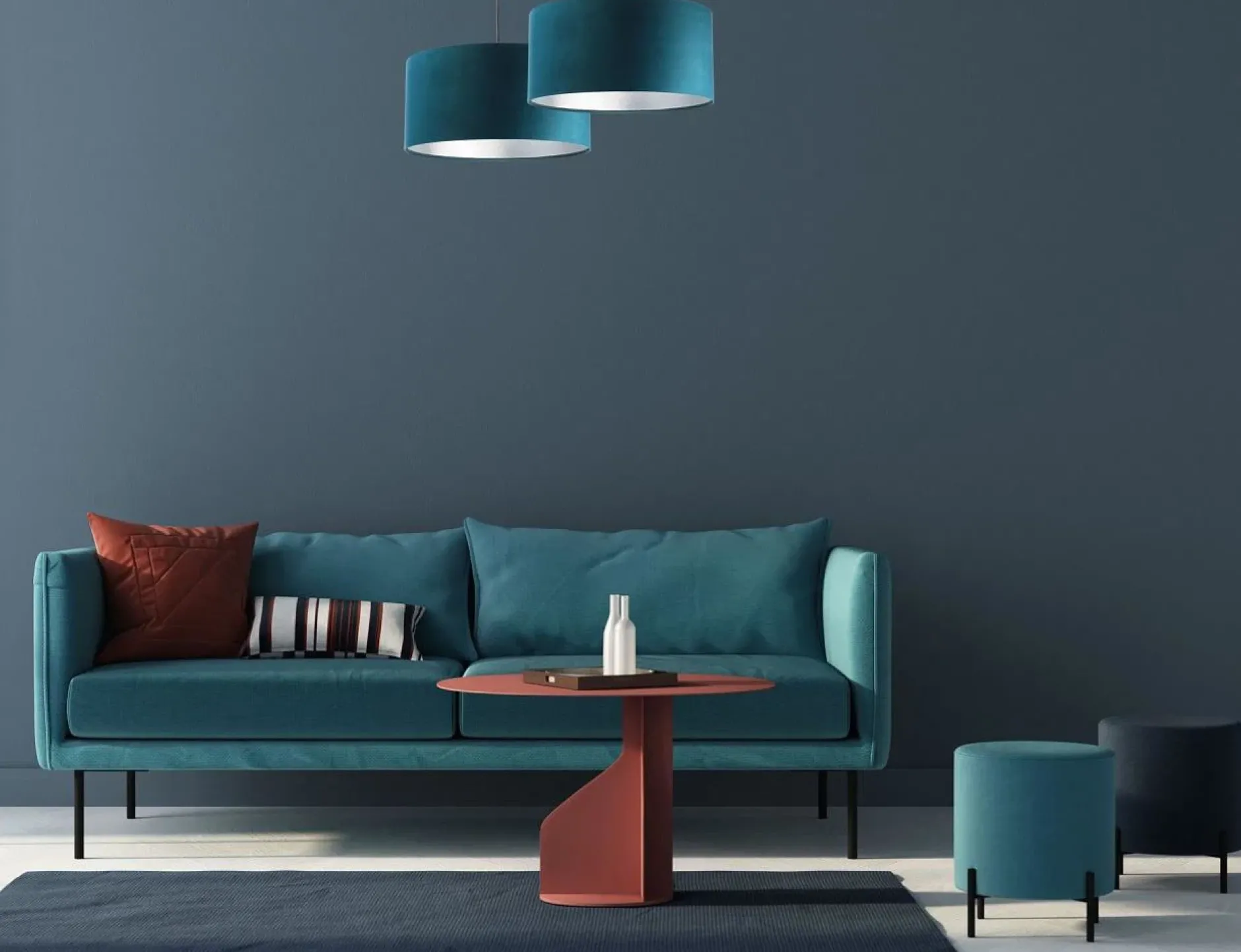 Pendelleuchte 'Glamour Cozy Simple 1'
