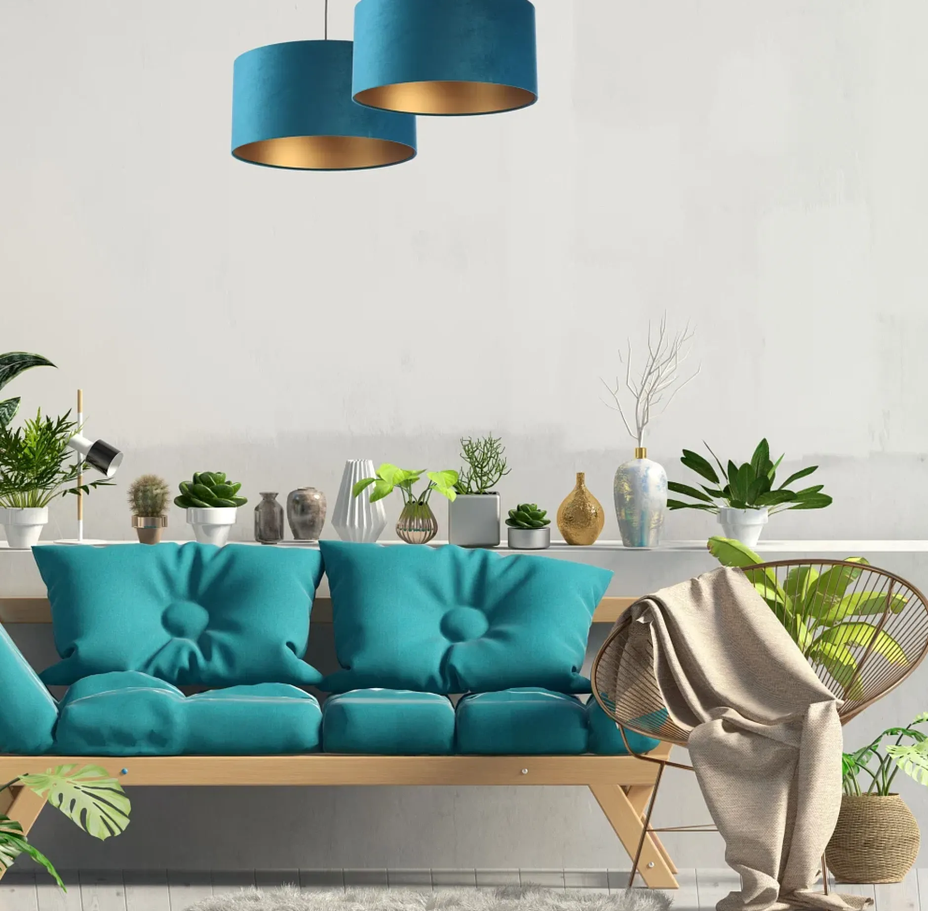Pendelleuchte 'Glamour Cozy Trendy 1'