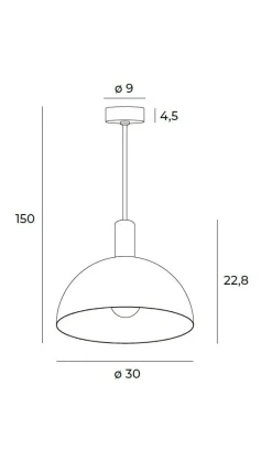 Pendelleuchte 'Luisant'