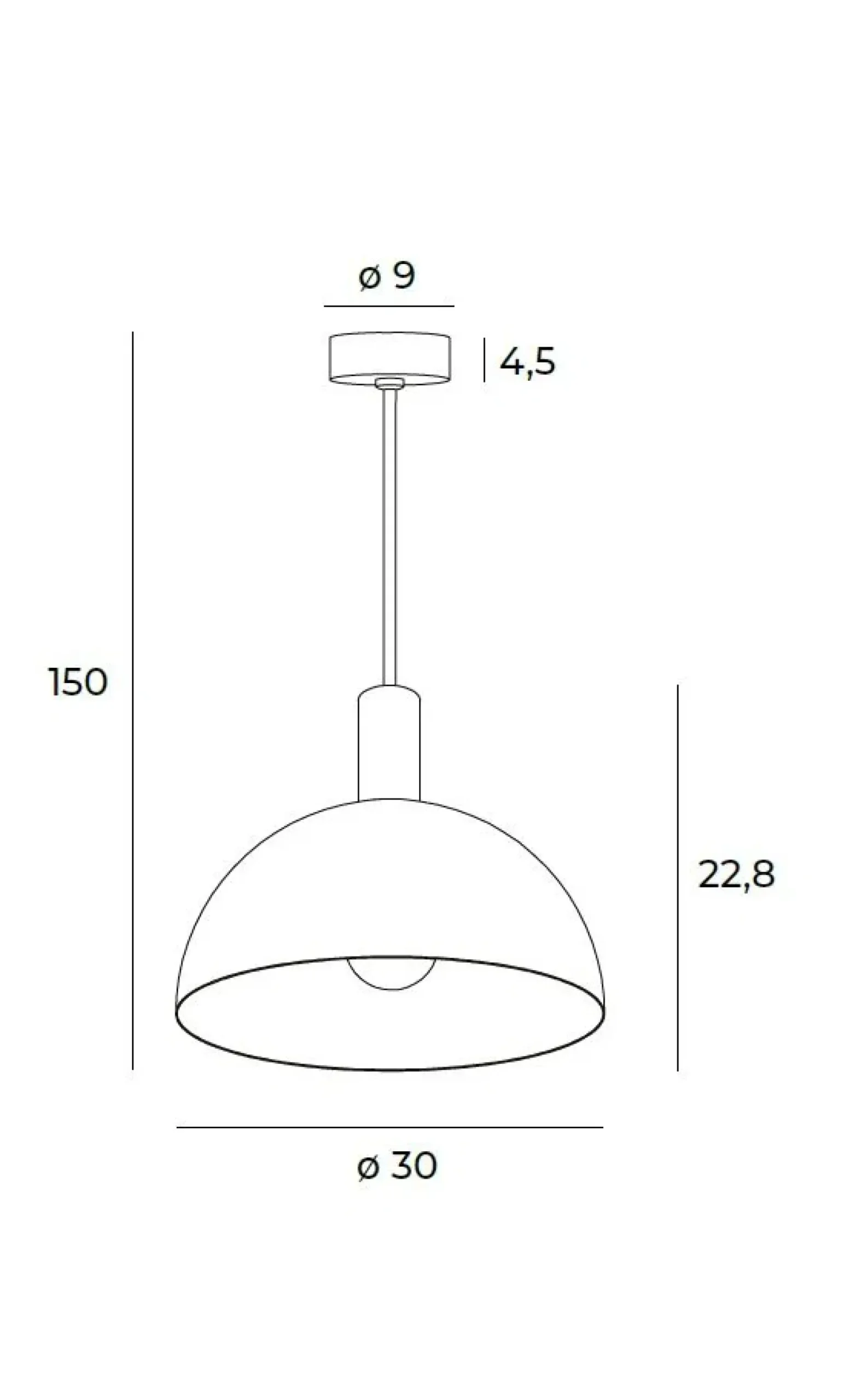 Pendelleuchte 'Luisant'