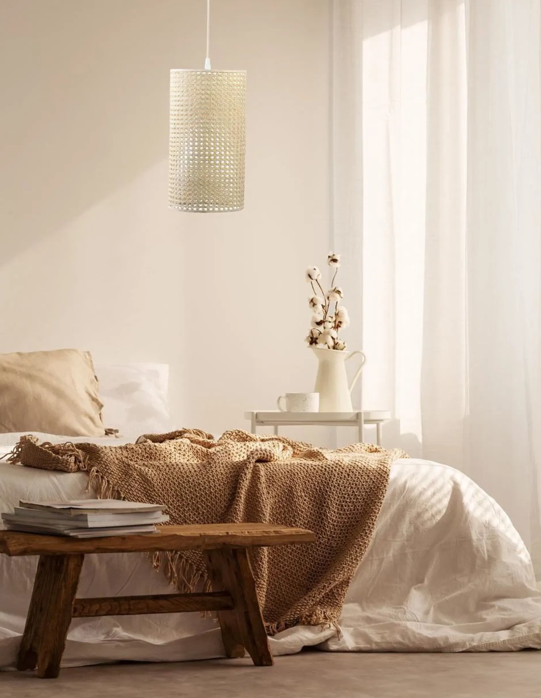 Pendelleuchte 'Rattan Cozy Dreamy'