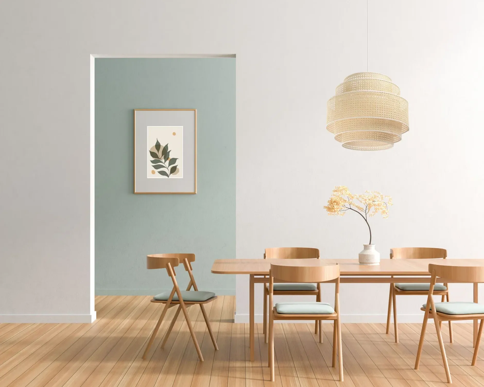 Pendelleuchte 'Rattan Cozy Sweet'
