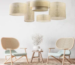 Pendelleuchte 'Rattan Cozy Sweet'