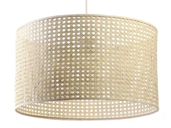 Pendelleuchte 'Rattan Lacey Calm 1'