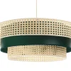 Pendelleuchte 'Rattan Lacey Eminent'