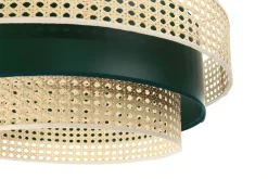Pendelleuchte 'Rattan Lacey Eminent'