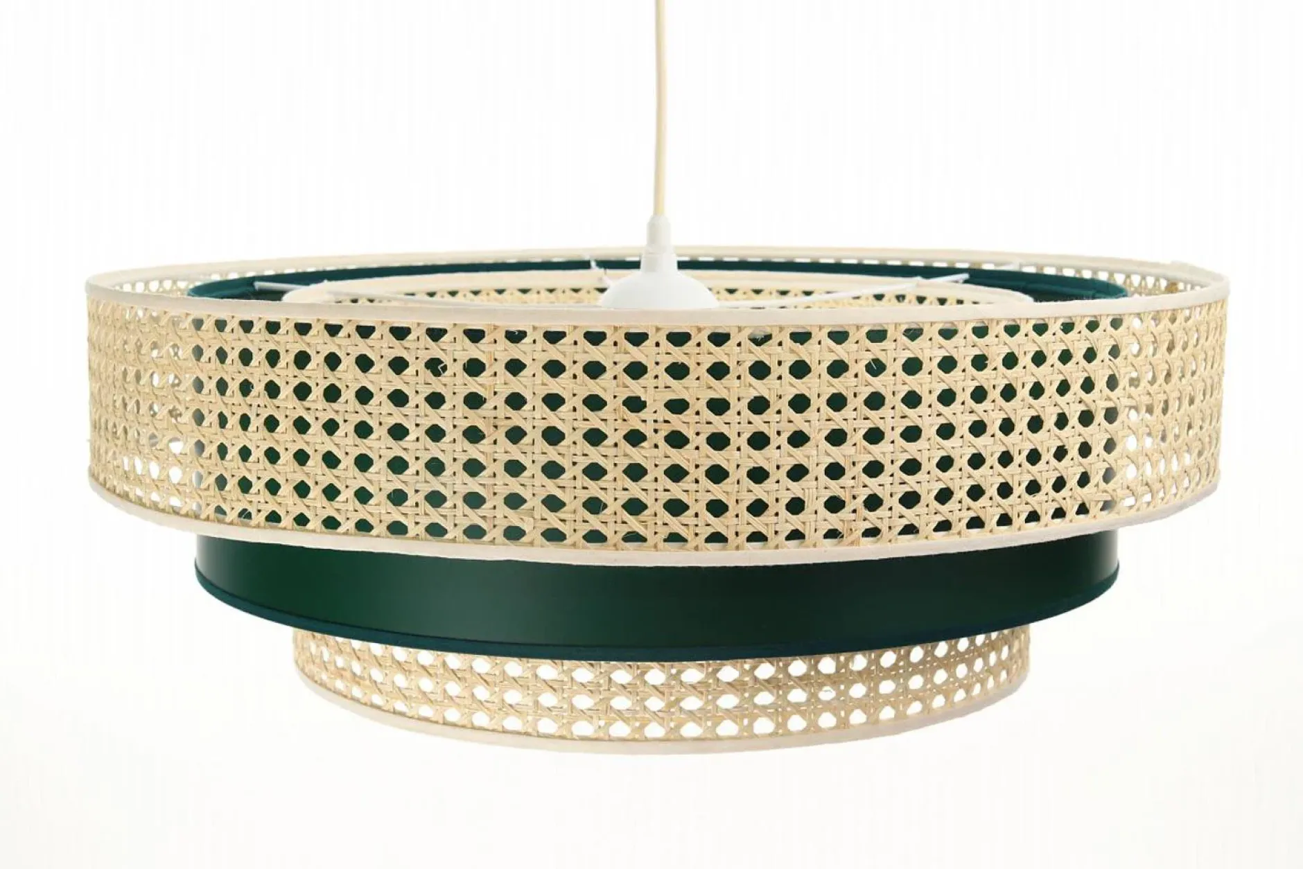 Pendelleuchte 'Rattan Lacey Eminent'