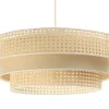 Pendelleuchte 'Rattan Lacey Prominent'