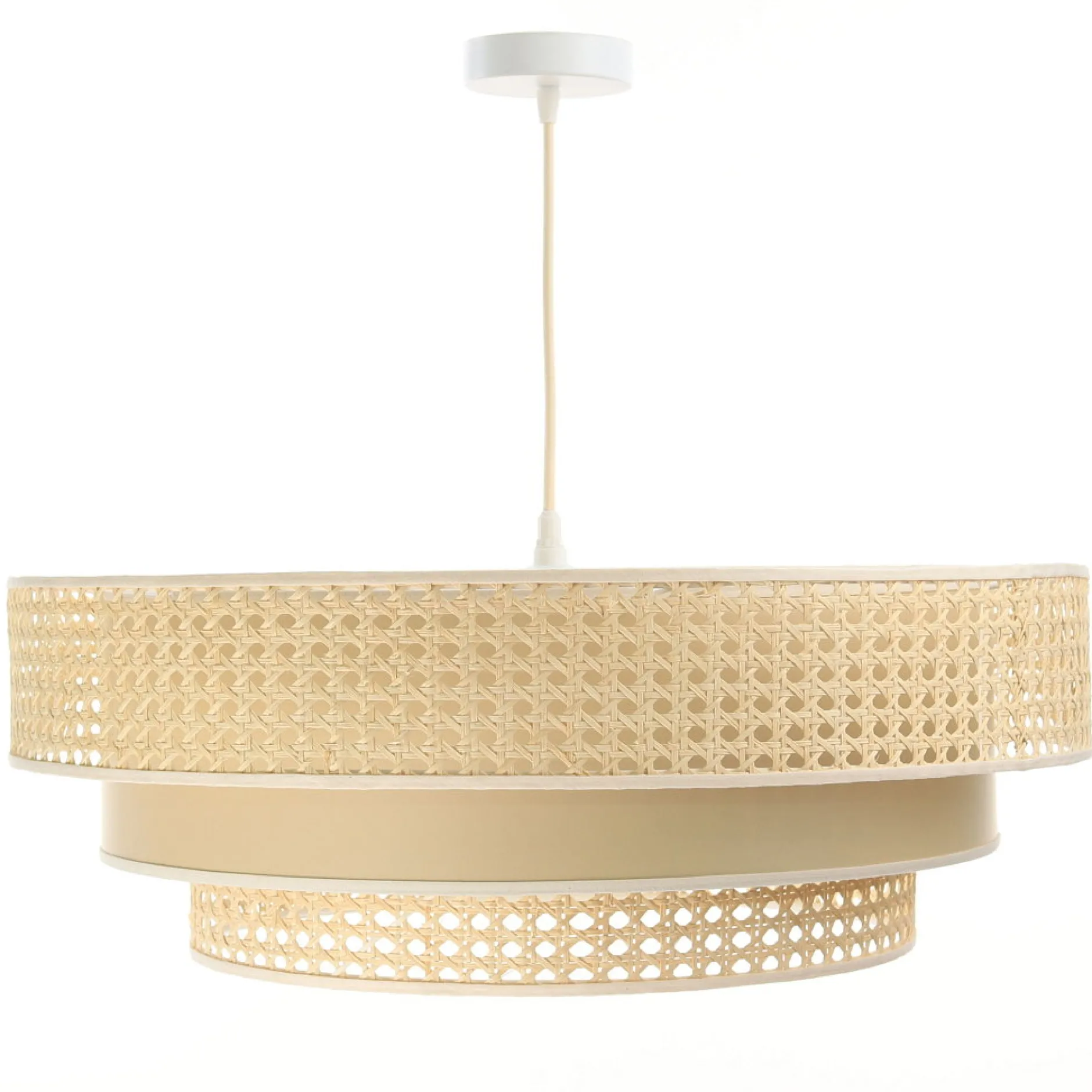 Pendelleuchte 'Rattan Lacey Prominent'