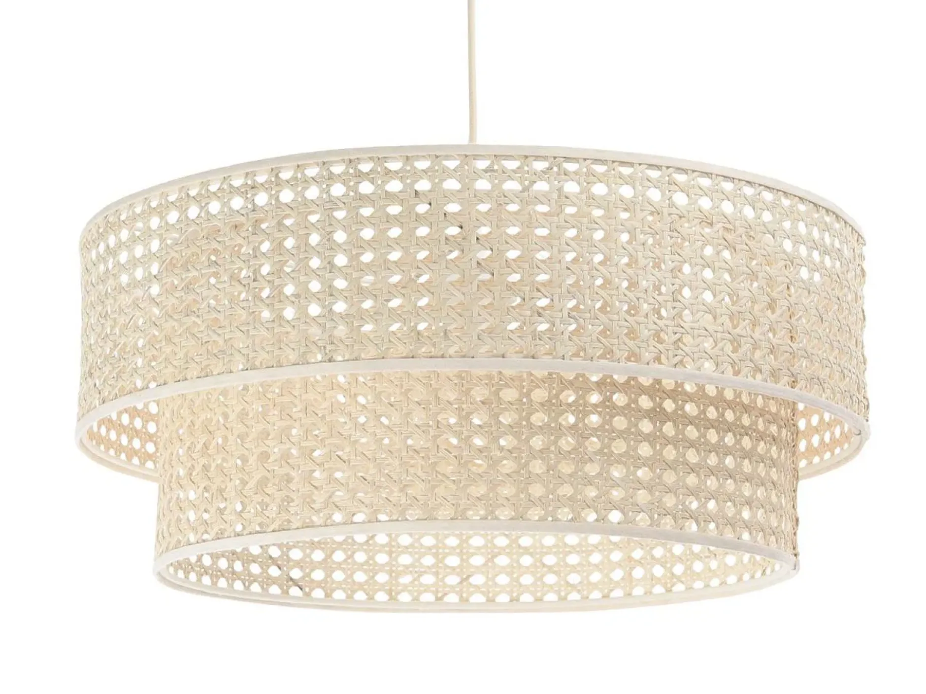 Pendelleuchte 'Rattan Lacey Radiant 1'