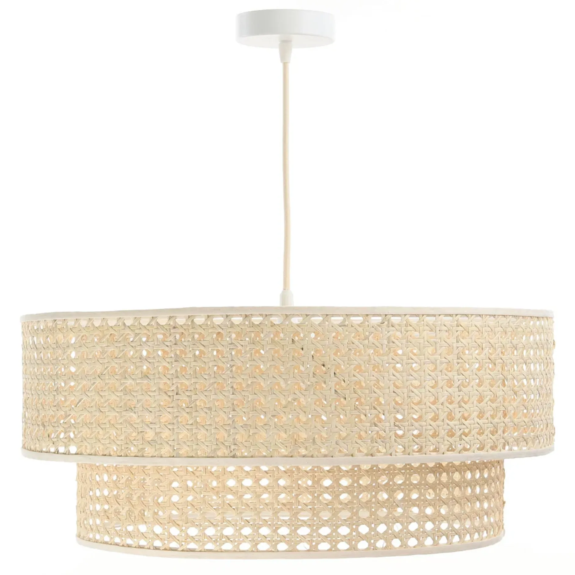 Pendelleuchte 'Rattan Lacey Radiant 1'