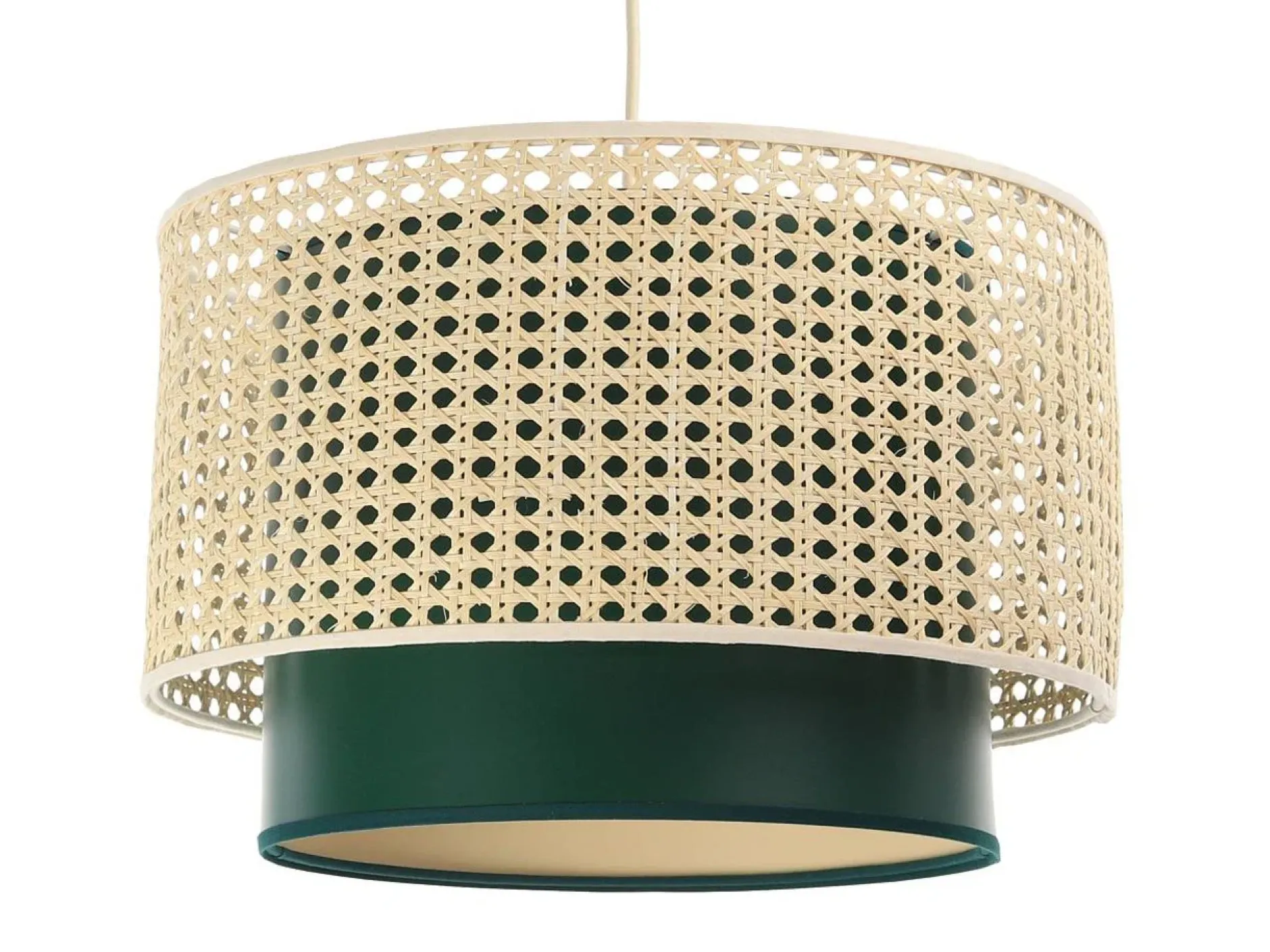 Pendelleuchte 'Rattan Lacey Serious 1'