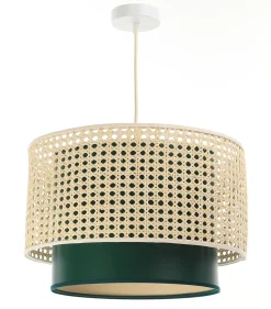 Pendelleuchte 'Rattan Lacey Serious 1'