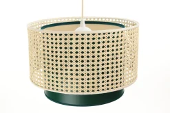 Pendelleuchte 'Rattan Lacey Serious 1'