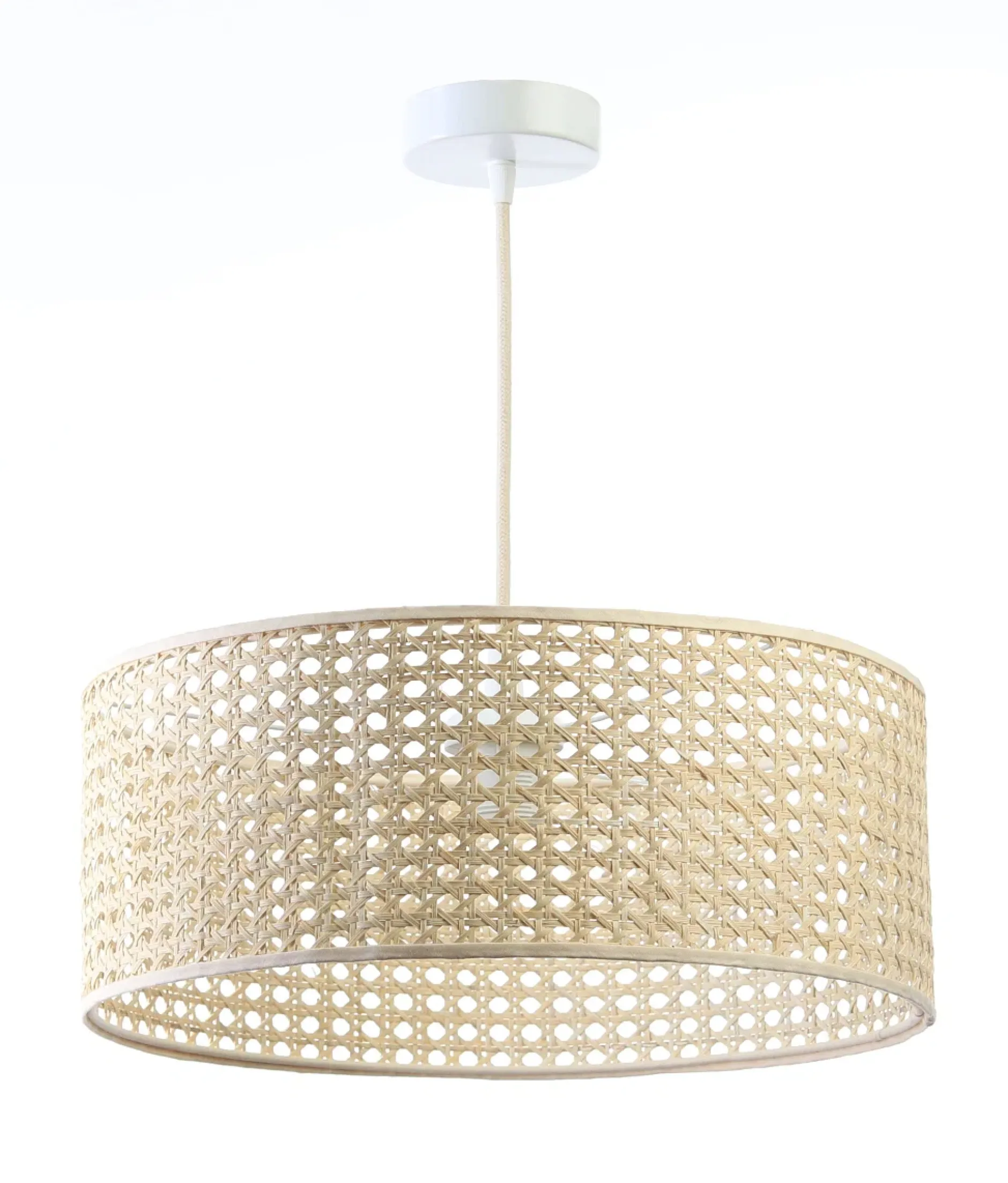 Pendelleuchte 'Rattan Lacey Starlit 1'