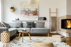 Pendelleuchte 'Rattan Lacey Superb 1'