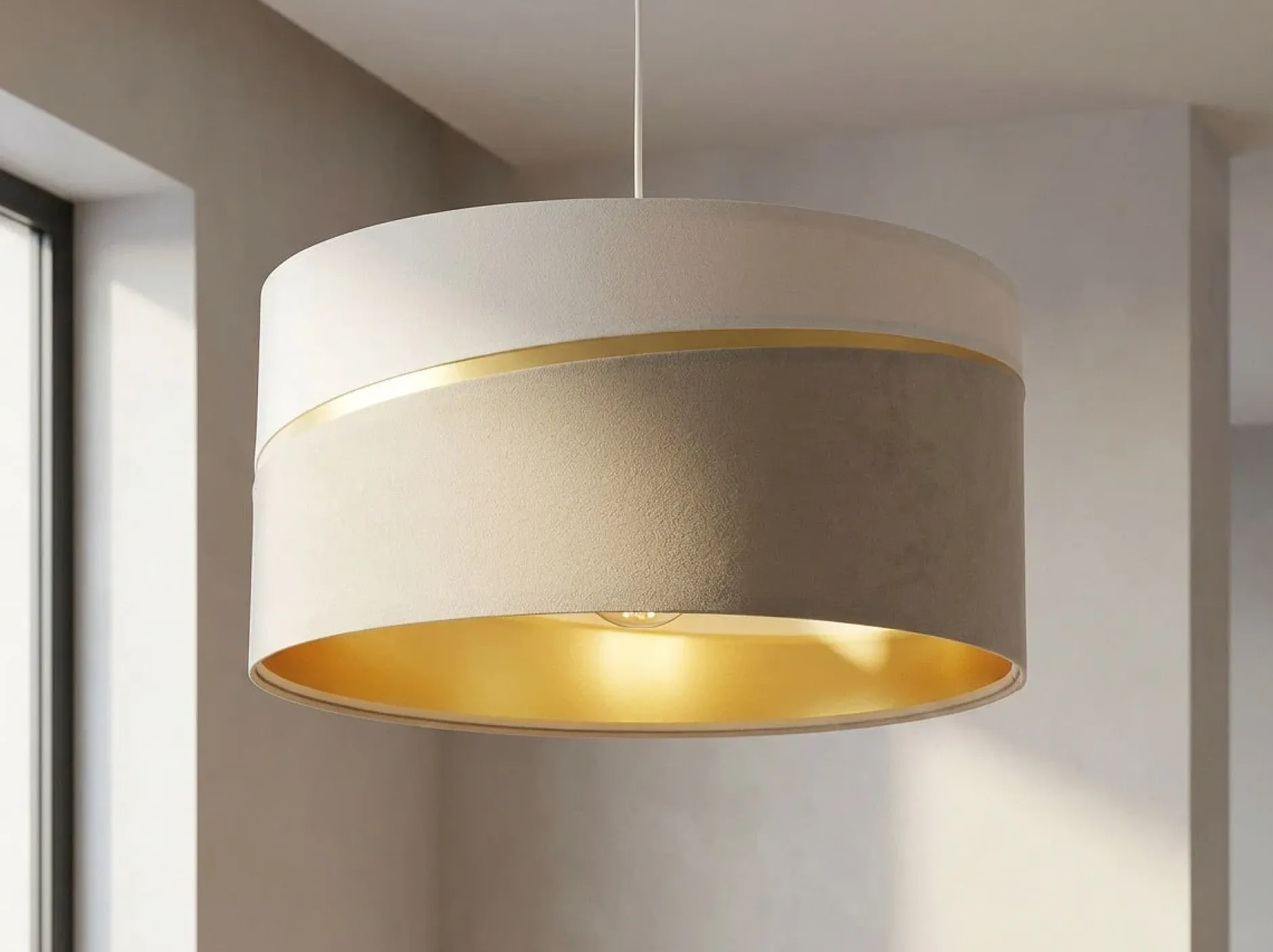Pendelleuchte 'Swing Whirling Smooth 1'