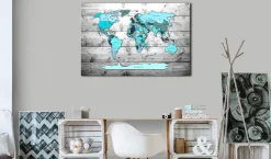 Pinnwand Bild 'Blue Continents'