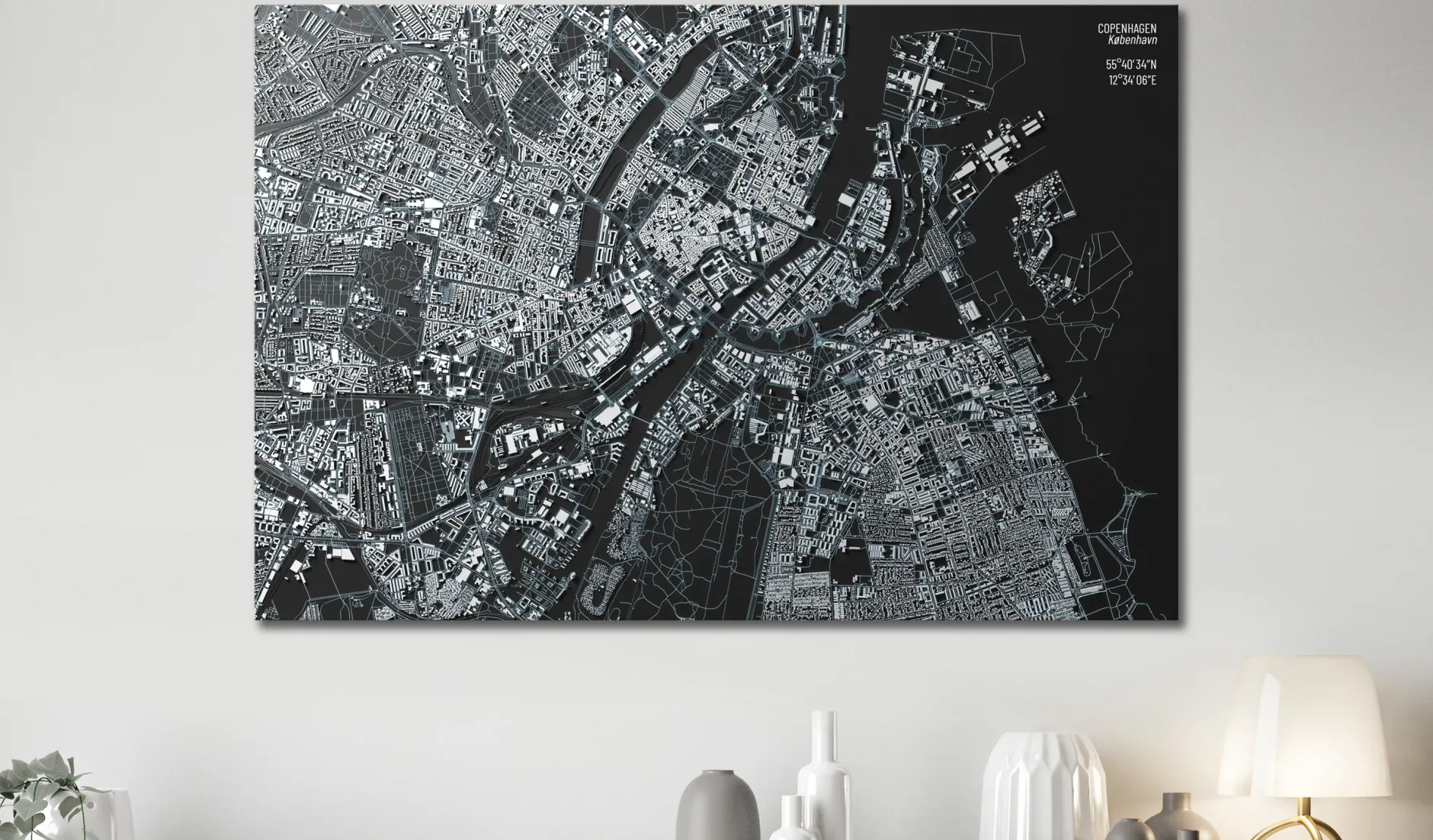 Pinnwand Bild 'Close up of Copenhagen'
