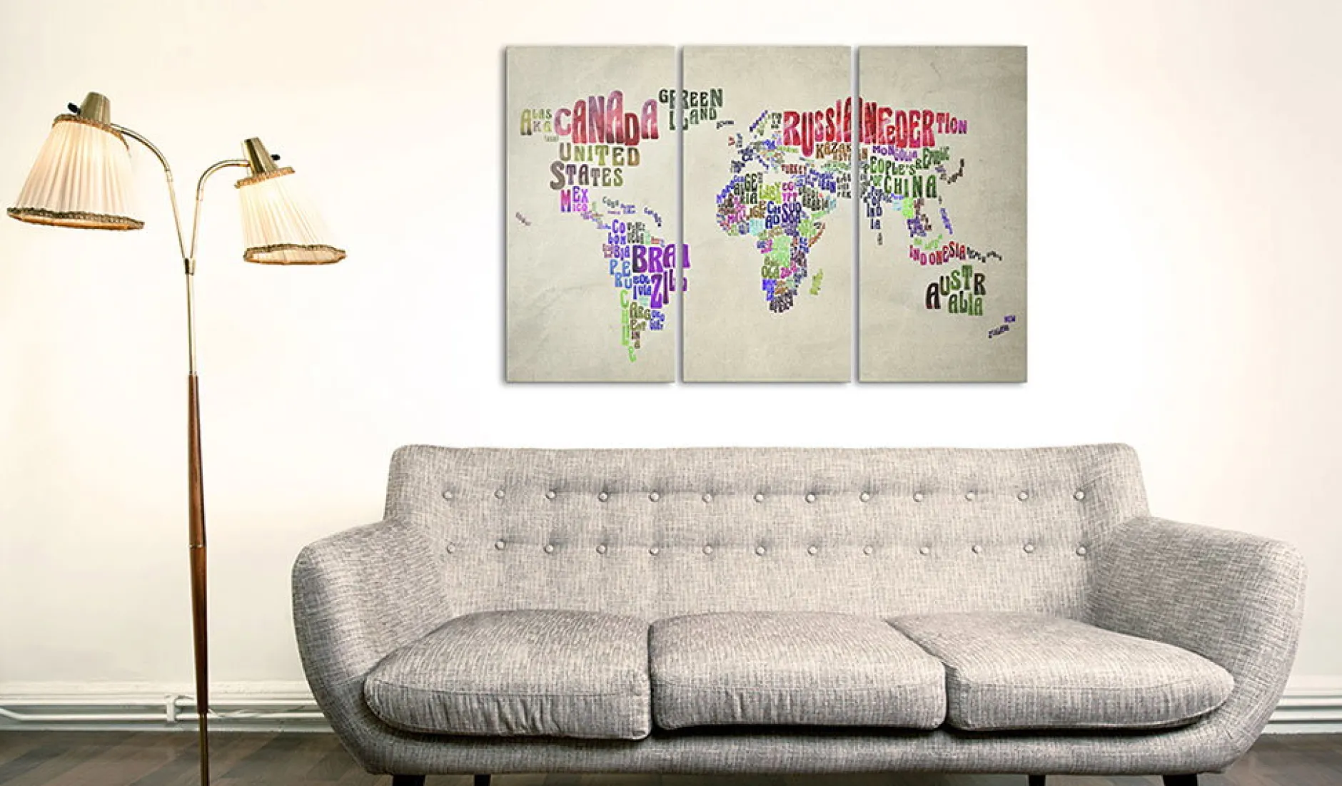 Pinnwand Bild 'Colorful Countries'