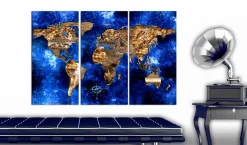 Pinnwand Bild 'Golden Continents'