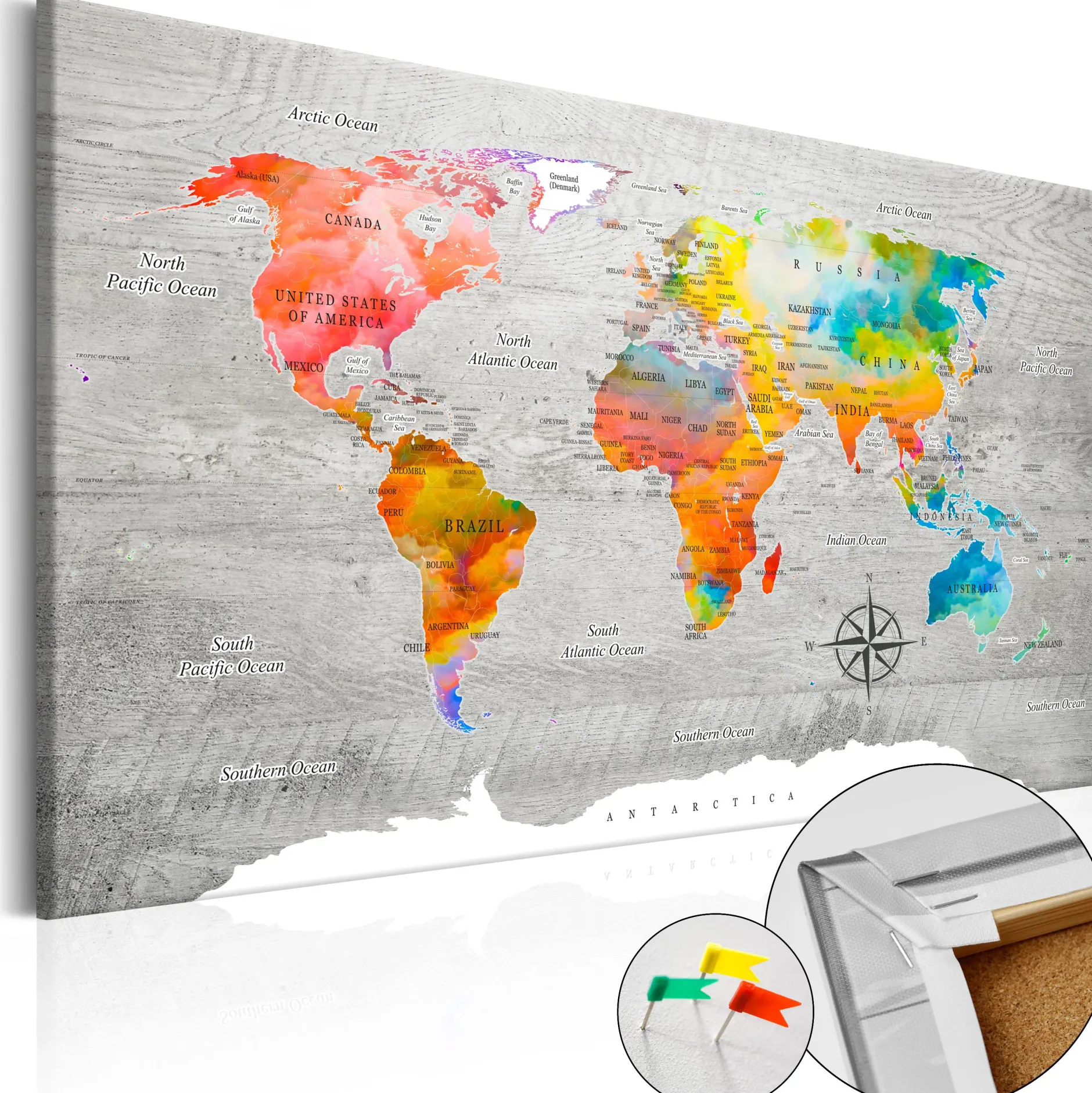 Pinnwand Bild 'Multicolored Travels'